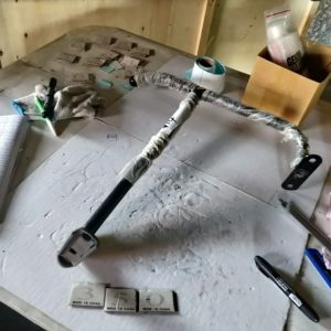 Кронштейн зеркала нижнего вида Howo А7 WG1664771035